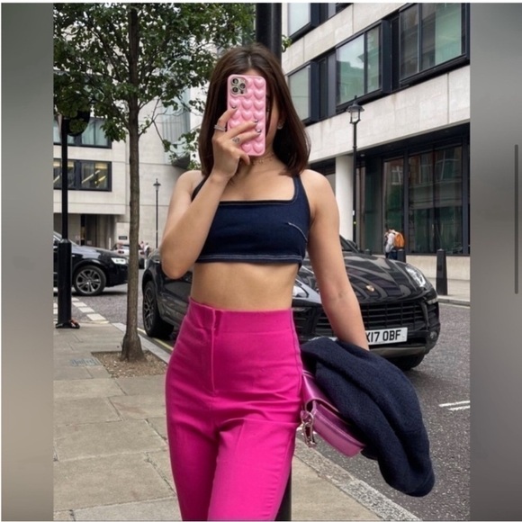 NWT Zara Dark Blue Bra size L - Picture 3 of 11